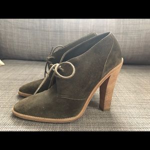 Balenciaga Suede Bootie Size 36 1/2 - image 1